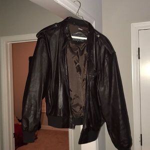 Dark Brown Members Only Vintage Jacket